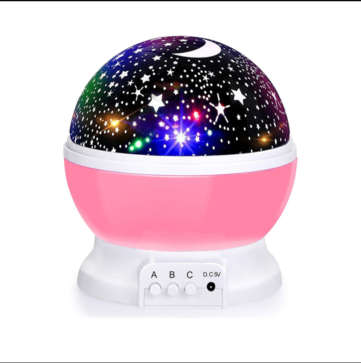 Projecteur Ciel Étoilé Rotatif RGB – Galaxie LED USB