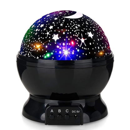 Projecteur Ciel Étoilé Rotatif RGB – Galaxie LED USB