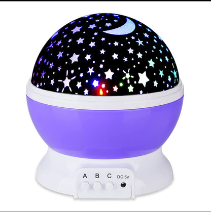 Projecteur Ciel Étoilé Rotatif RGB – Galaxie LED USB