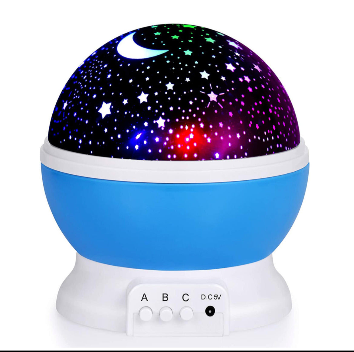 Projecteur Ciel Étoilé Rotatif RGB – Galaxie LED USB