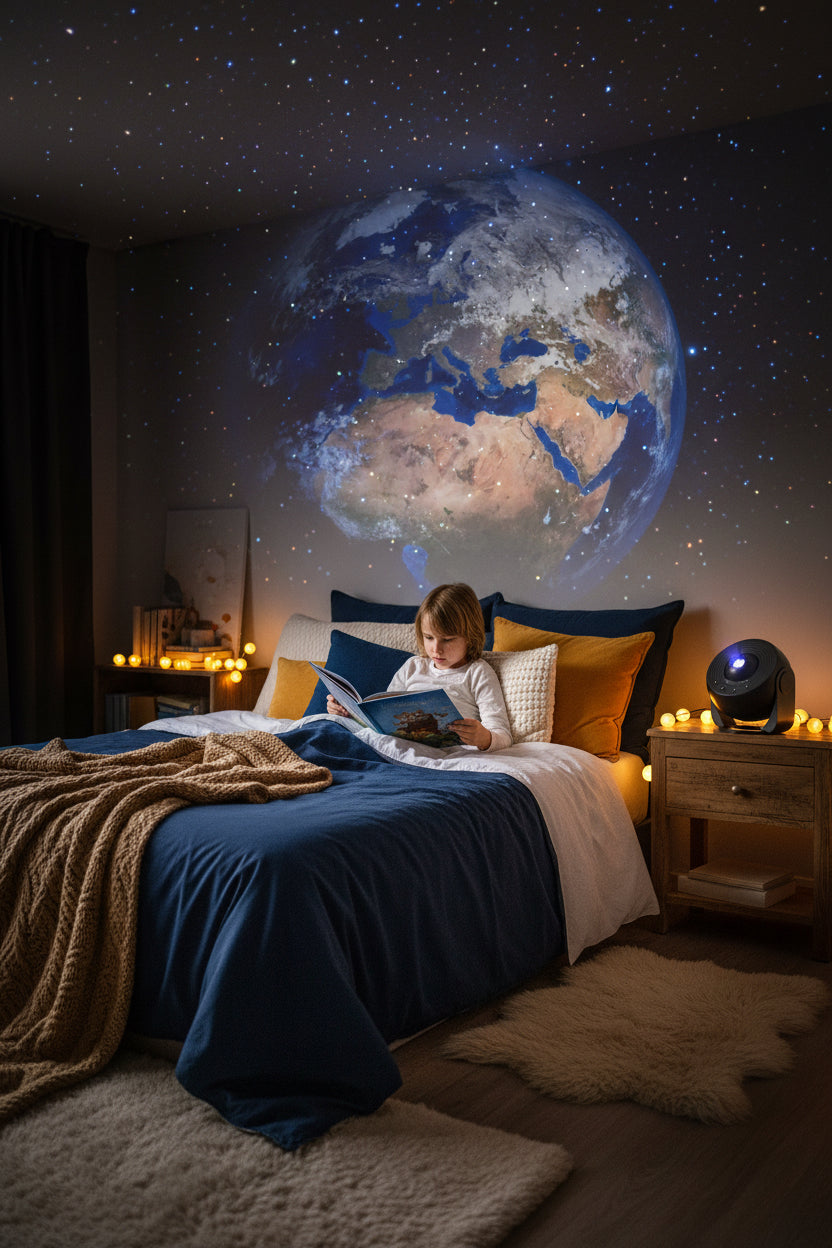 Projecteur Galaxie HD 360° – Ciel Étoilé Premium