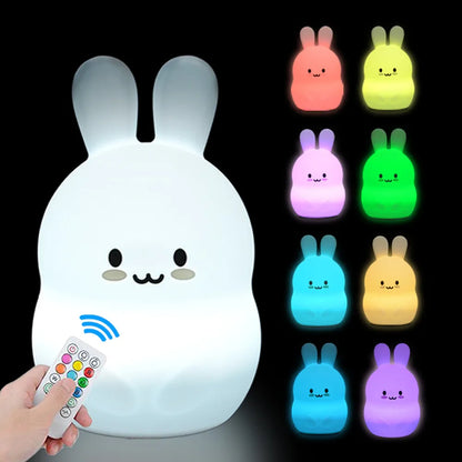 Veilleuse Animaux Silicone LED – 12 Modèles Tactile