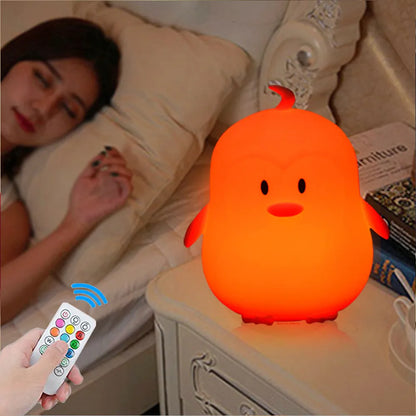 Veilleuse Animaux Silicone LED – 12 Modèles Tactile