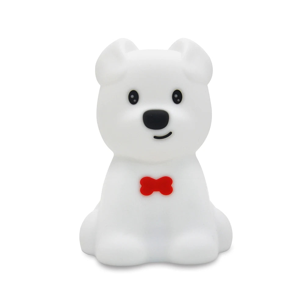 Veilleuse Animaux Silicone LED – 12 Modèles Tactile
