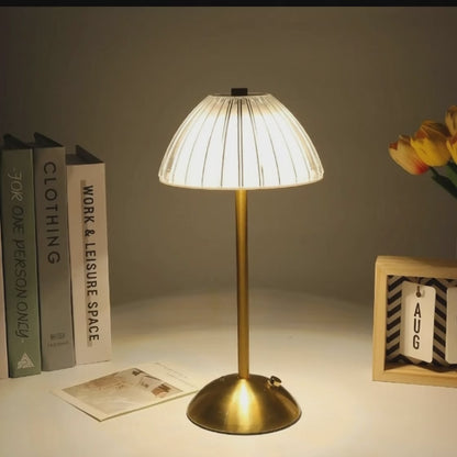 Lampe Table LED Tactile Rechargeable – Déco Rétro